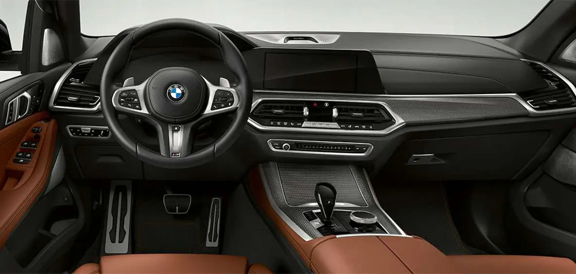 BMW X5 내부 디자인