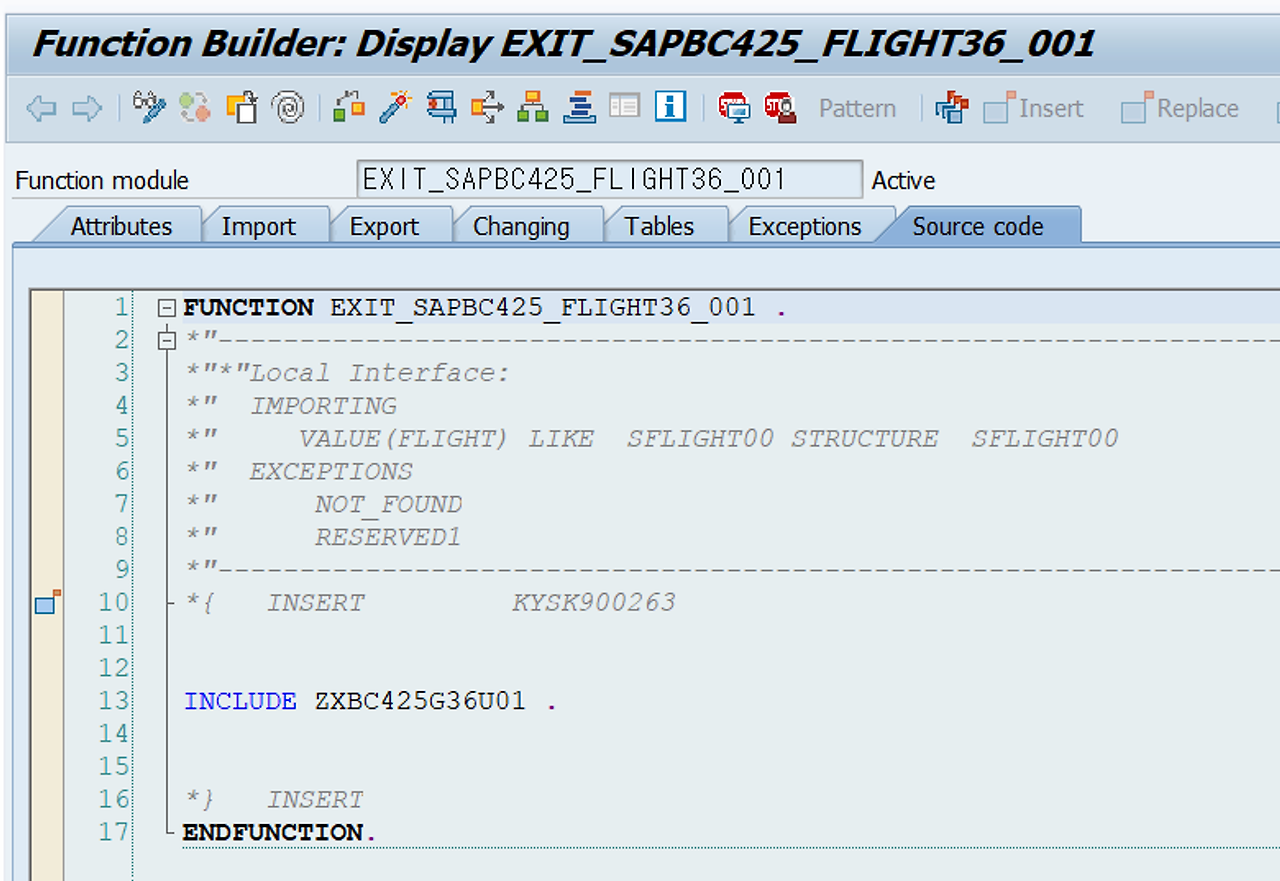  abap enhancement yellog