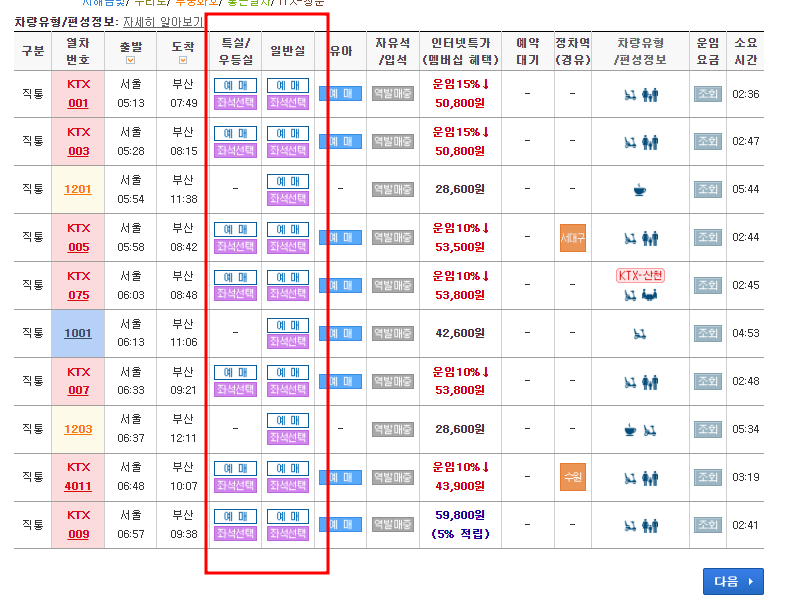 ktx승차권예매하는사진