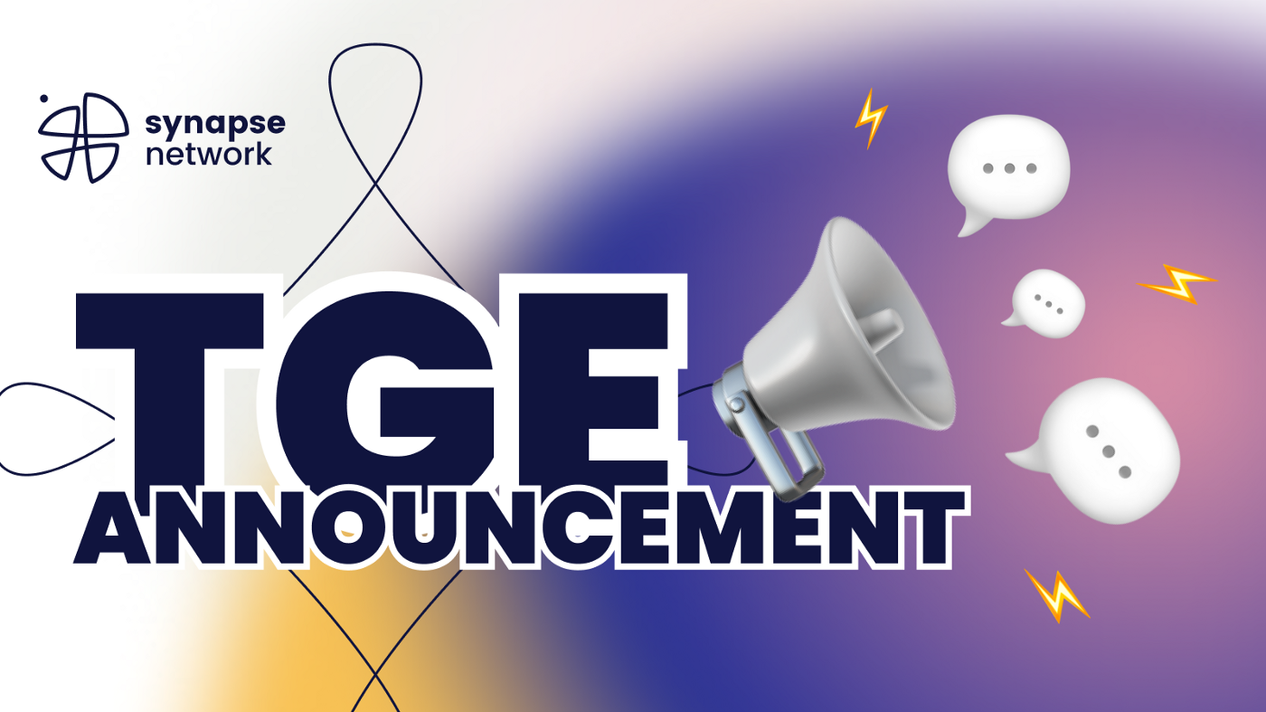  [Synapse Network] Synapse 출시가 다가왔습니다