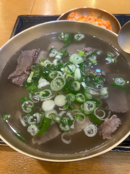 수하동-곰탕