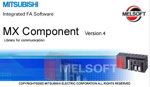 MX Component V4 미쓰비시 소프트웨어 다운로드