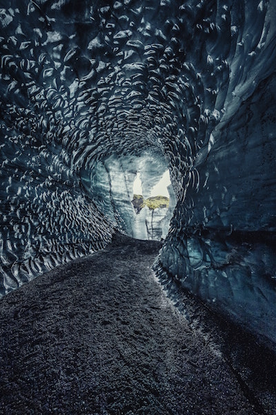 얼음 동굴 사진