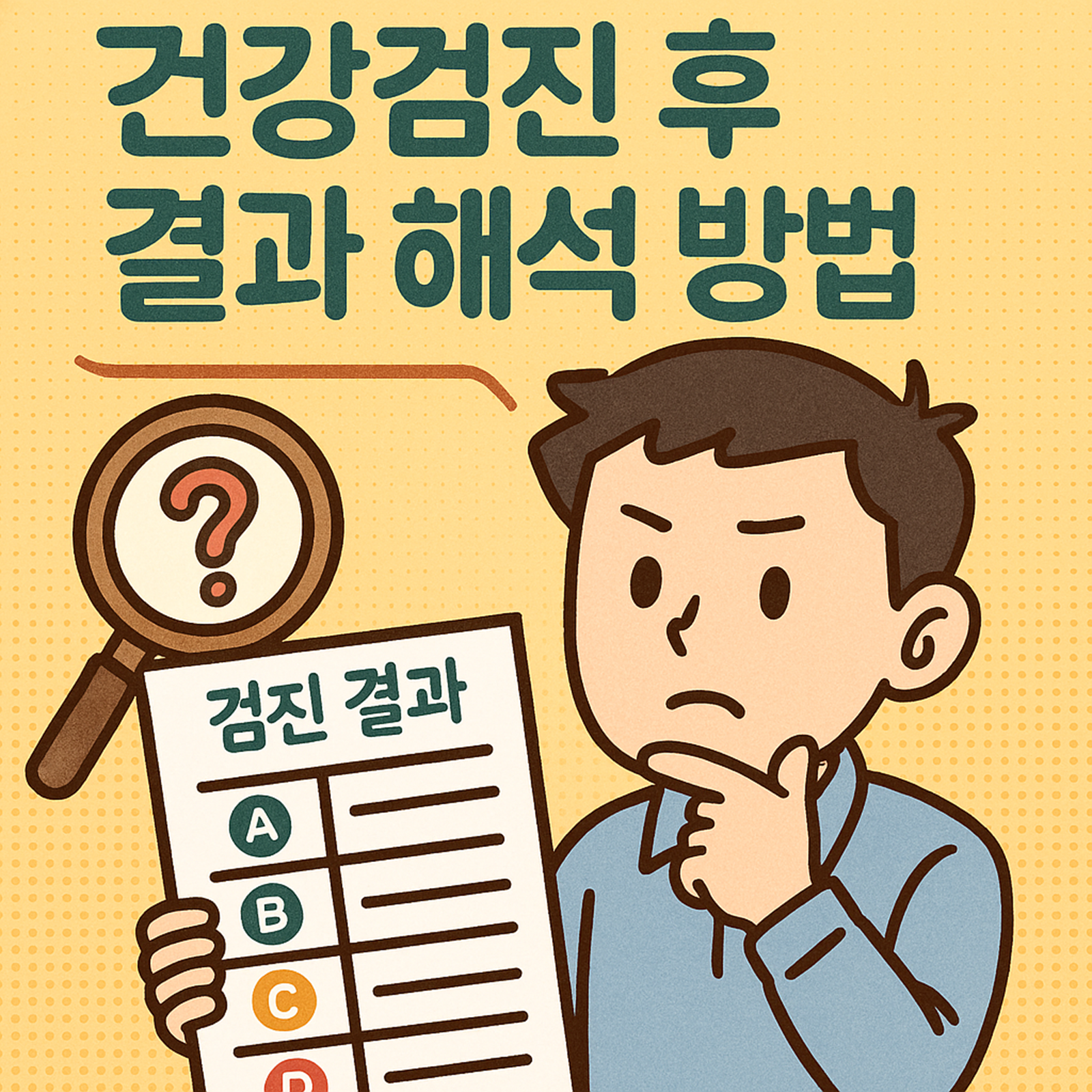 건강검진 후 결과 해석 방법