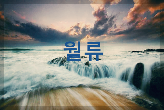  월류 : 제방, 방파제, 호안 등에서 물이 넘쳐 흐르는 현상
