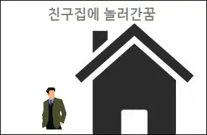 친구집에 놀러간꿈