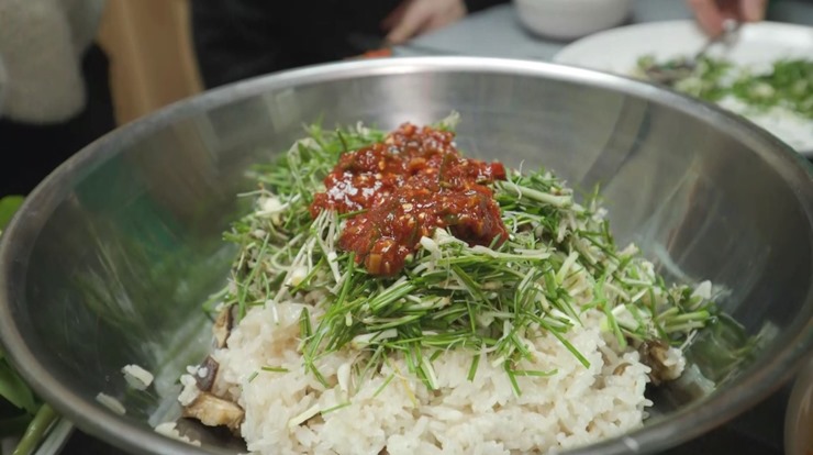 달래-비빔밥