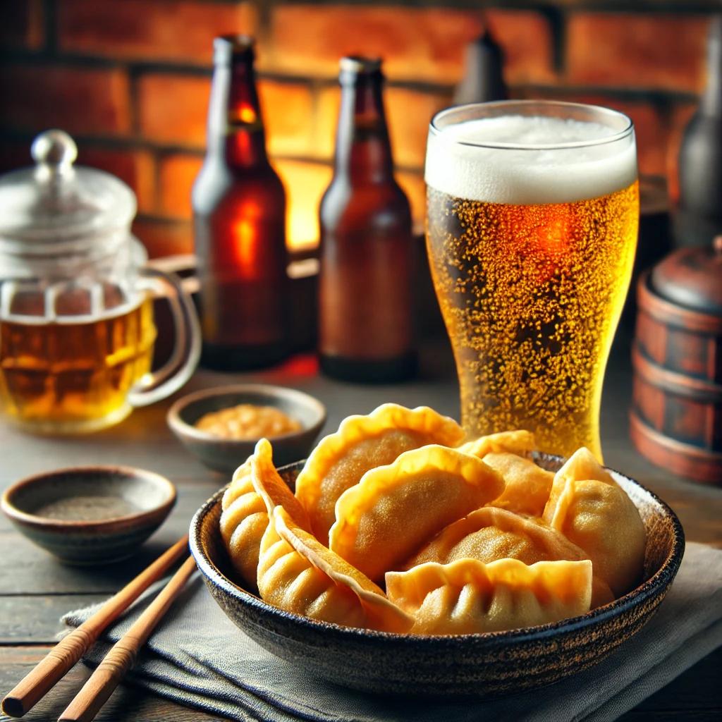 야식 추천메뉴 맥주안주 엽기만두 만들기