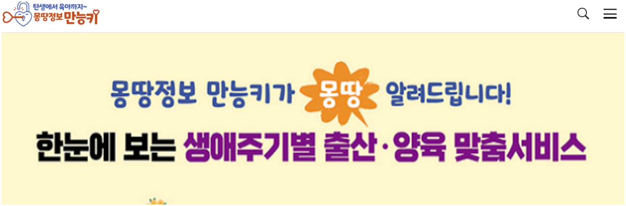 몽땅정보만능키 서울시 노산 임산부 정책 알아보기