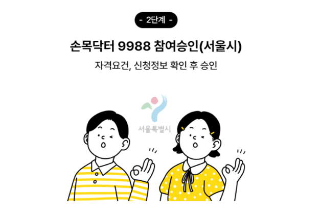 손목닥터9988 신청 유의사항