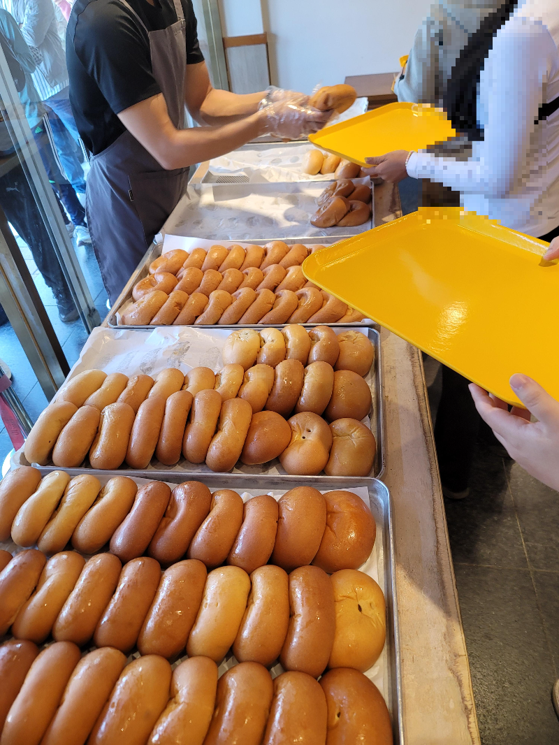 이성당 야채빵&#44; 단팥빵