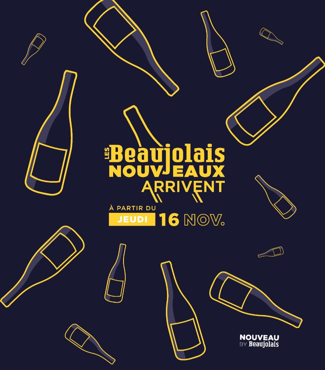 2023년 보졸레 누보 데이(Beaujolais Nouveau Day)&#44; 출처 : www.beaujolaisnouveau.fr