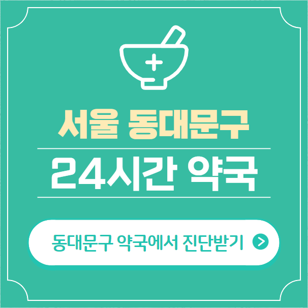  동대문구 24시간 약국 찾기 | 휴일 야간 심야 일요일 당번약국 46곳