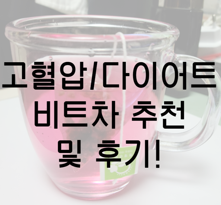  고혈압, 고지혈증 건강식품! 다이어트 비트차~~! 비트차 고혈압 효능은? 건강한 체중 감량 찐 후기!