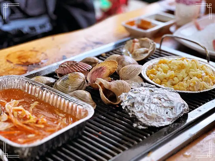 어서와 한국살이는 처음이지 조개구이 칼국수 날치알밥 콘치즈 뉴질랜드 4형제 막내 앤디 편 당진 삽교 맛집 위치