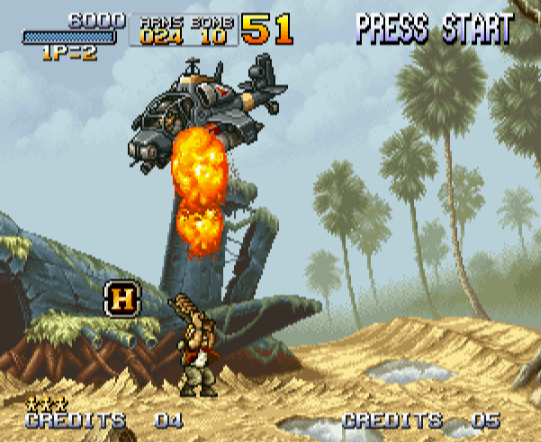  메탈슬러그 Metal Slug メタルスラッグ (SS - STG - BIN & CUE 파일 다운로드)