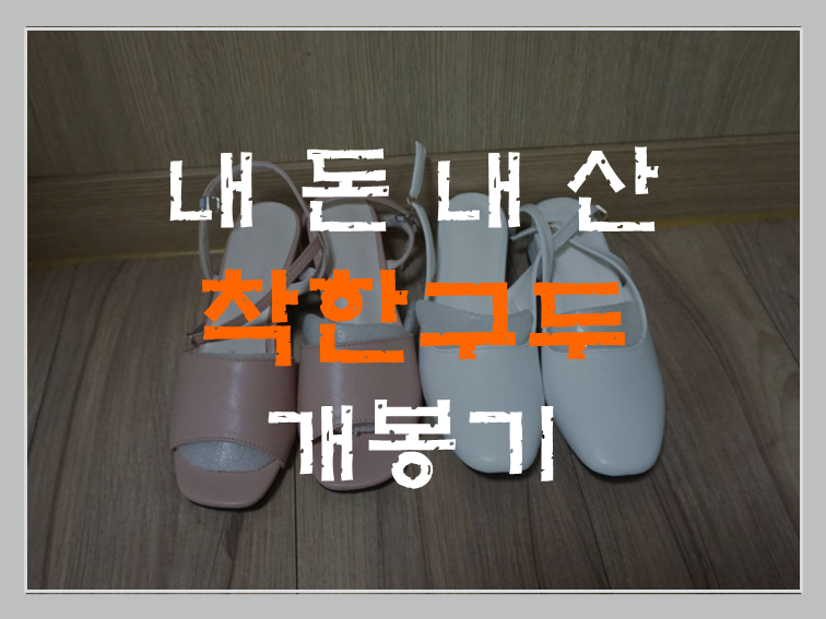  착한가격의 구두 쇼핑몰 착한구두에서 산 내돈내산 리뷰
