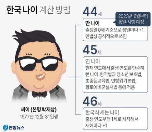  연나이, 만나이 계산법과 각종 연금, 보험제도 적용 나이 알아보기