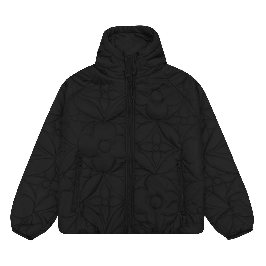  [LOUIS VUITTON] 루이비통 리버시블 모노그램 퍼 자켓 1A5VCU