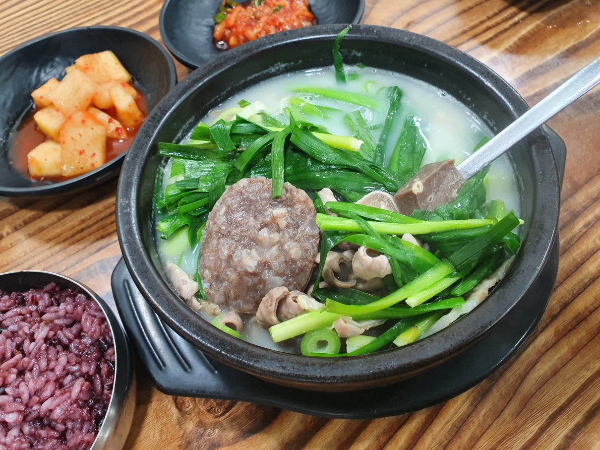 용국밥 순대국
