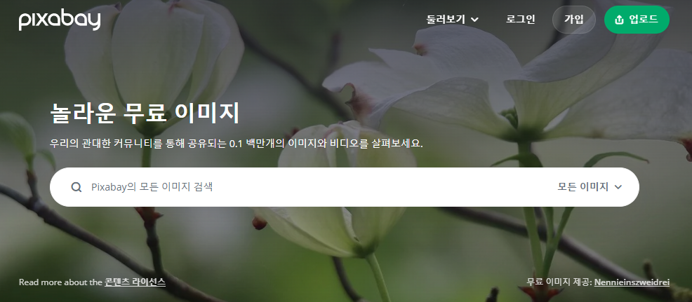  저작권 없는 무료 이미지 사진 동영상 고퀄리티 사이트 best3!