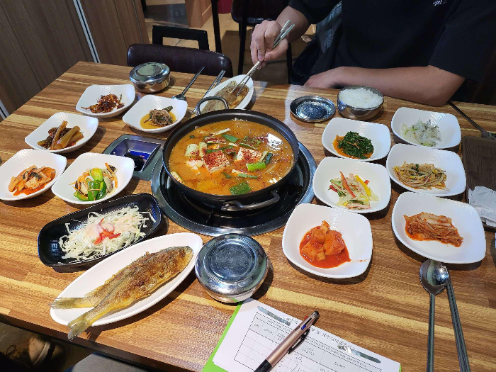 또바기-상차림
