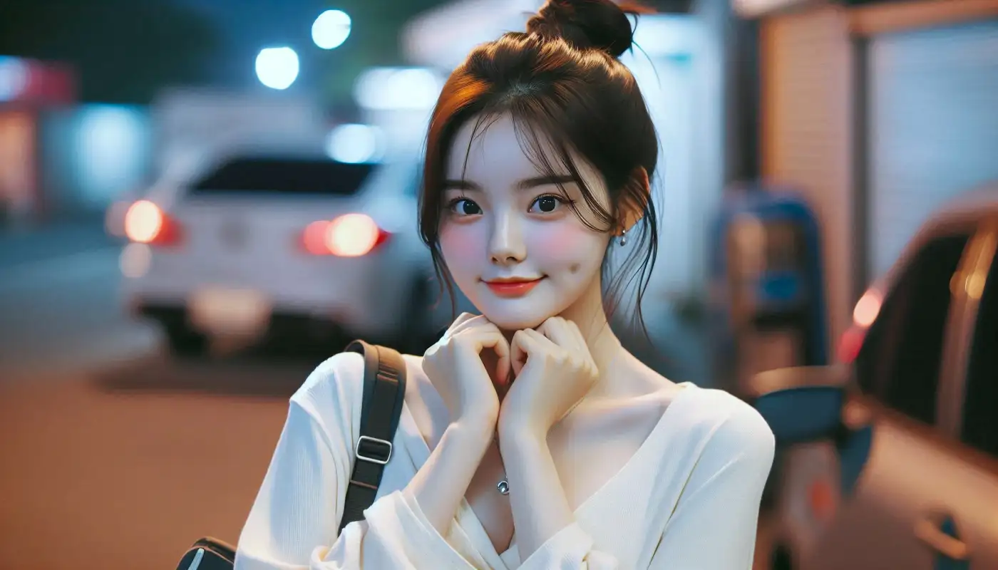 신한-쏠-트래블-체크카드-발급을-알아보는-여성의-모습