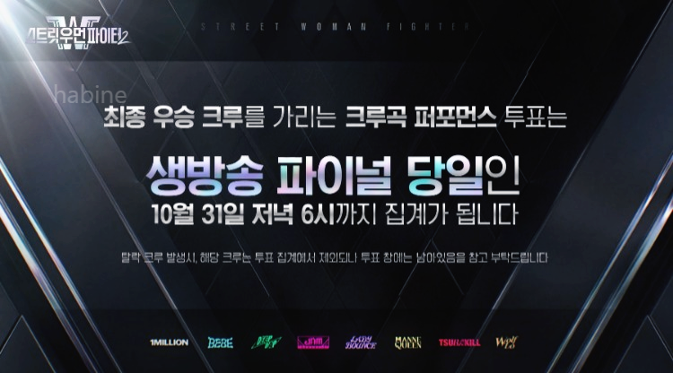 스트릿 우먼 파이터2 파이널