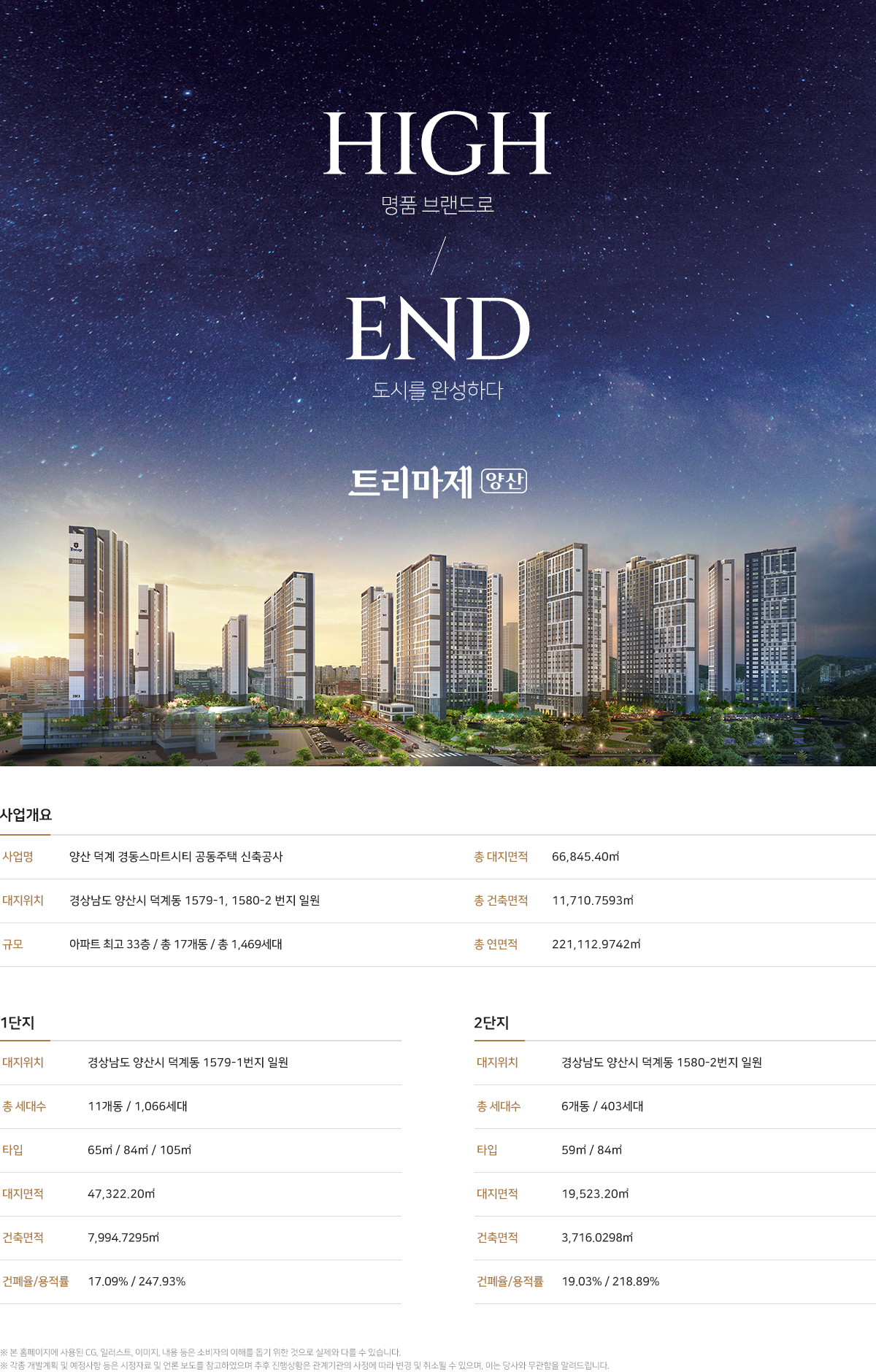 트리마제 양산 1단지