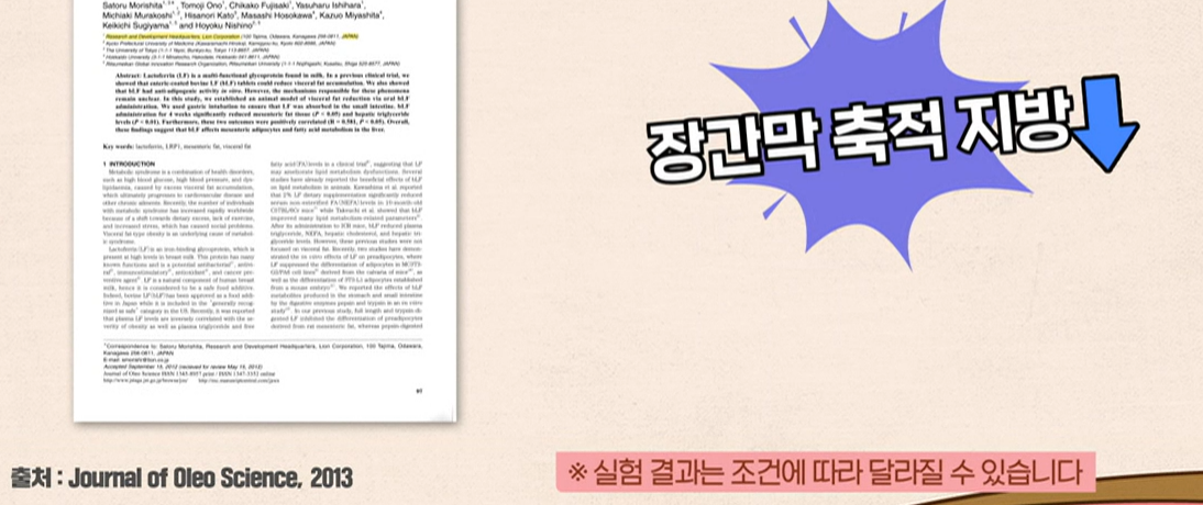 락토페린 효능