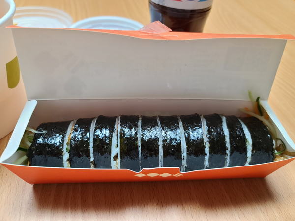  천안 성성동 얌샘김밥  김밥, 라볶이 배달 후기