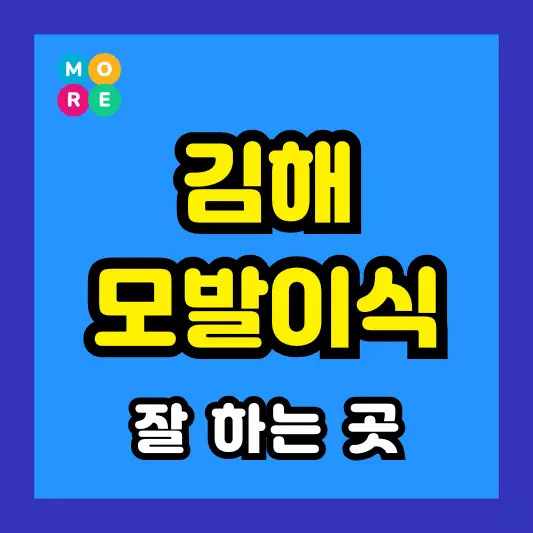 김해 모발이식 비용 저렴하고 잘 하는 전문병원 BEST 3곳 추천 절개, 비절개