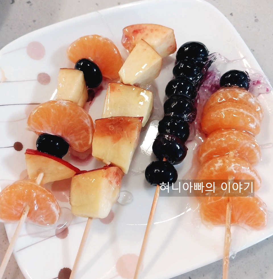  여름방학 간식 - 탕후루 만들기