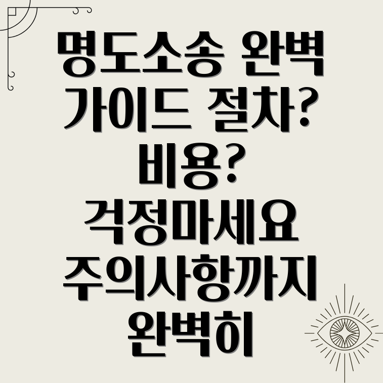 명도소송강제집행