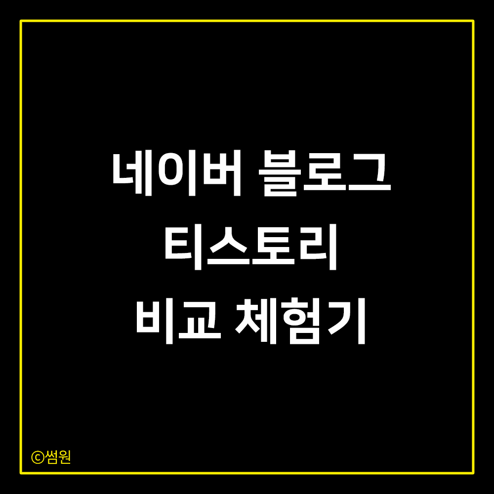  21.01.04 | 티스토리 재오픈 / 네이버 블로그와 티스토리 비교 체험기