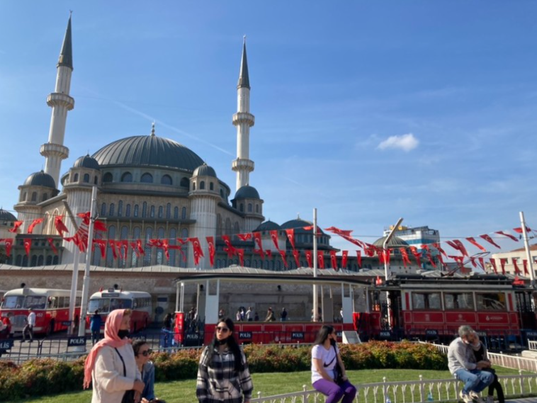 터키 이스탄불 탁심 모스크
