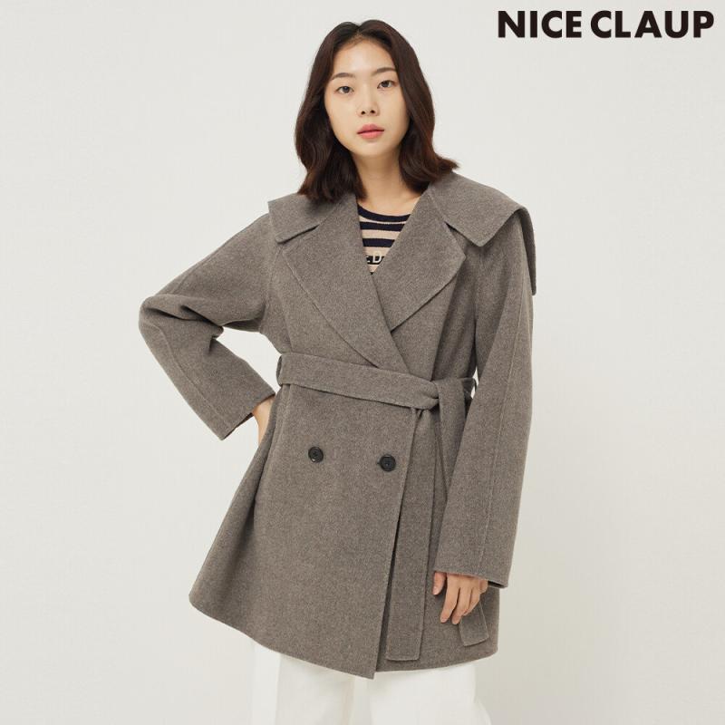나이스클랍 세일러 카라 하프코트 N224MWCA65