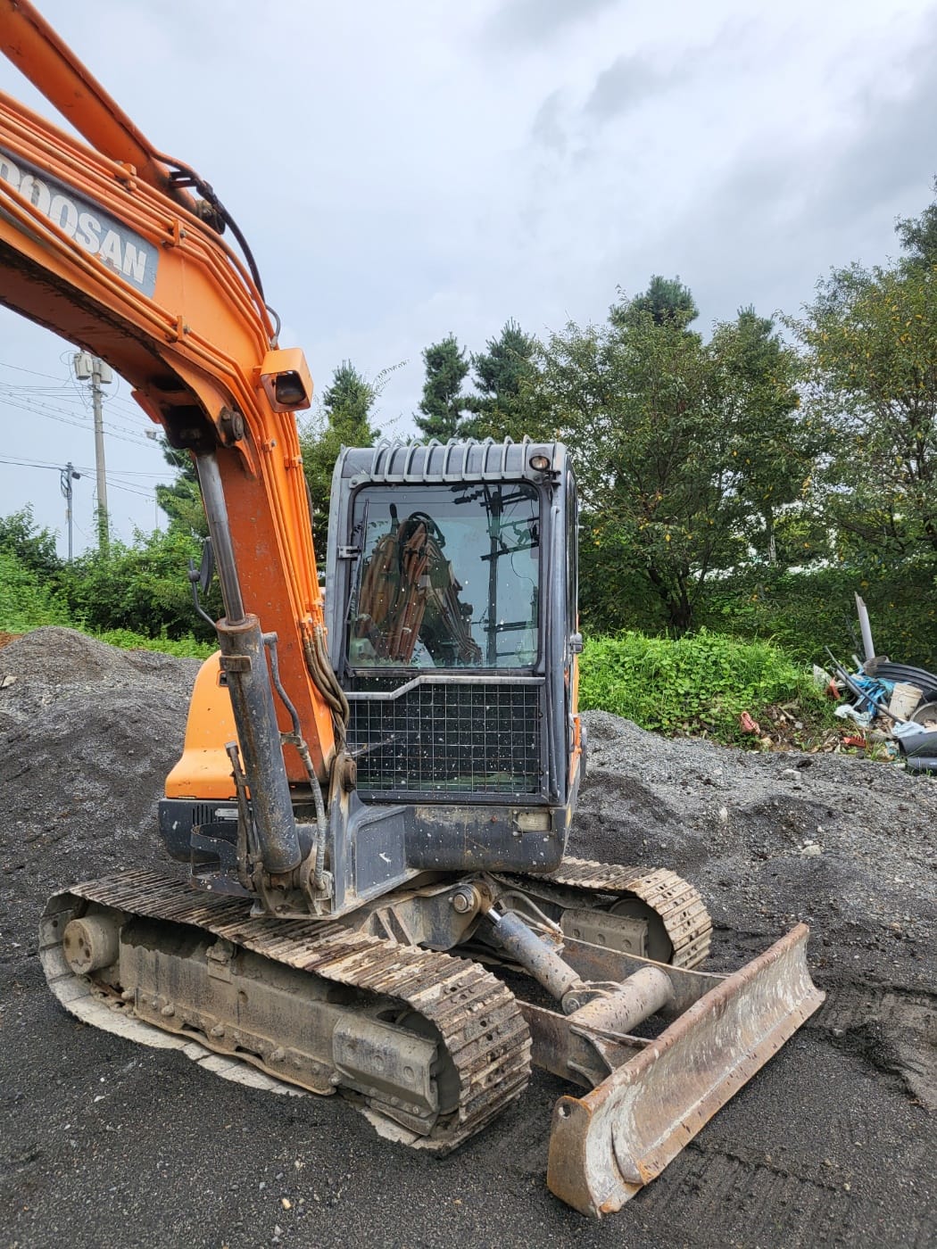  두산 DX55MT 2015년식 2300만원 판매합니다.