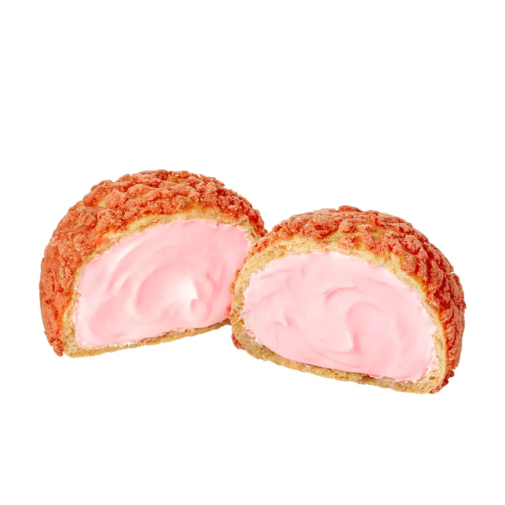 아이스 딸기라떼 와앙 슈 (Ice Strawberry Latte Choux)