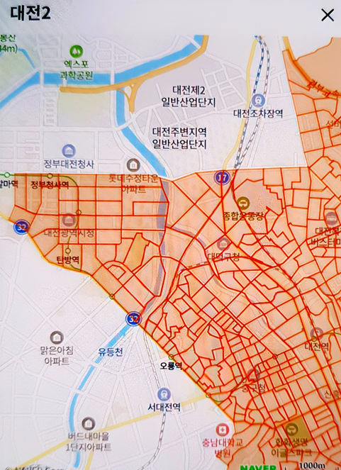 대전2캠프 배송지역 이미지2