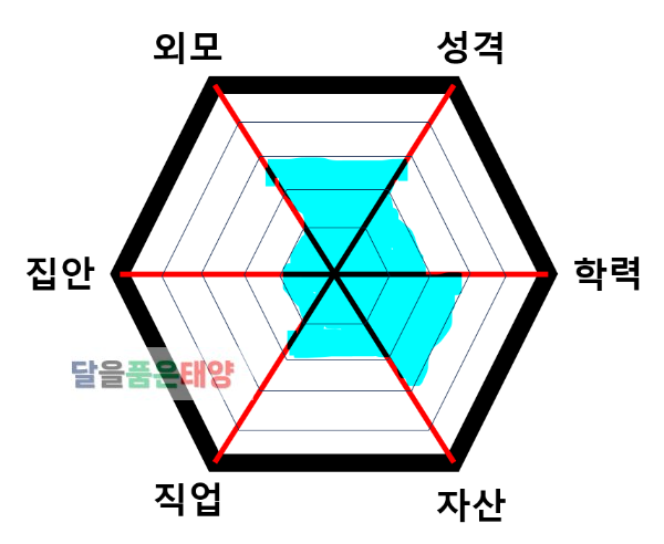 육각형인간-알아보기-육각형그래프-달을품은태양-능력치-자체평가-결과표