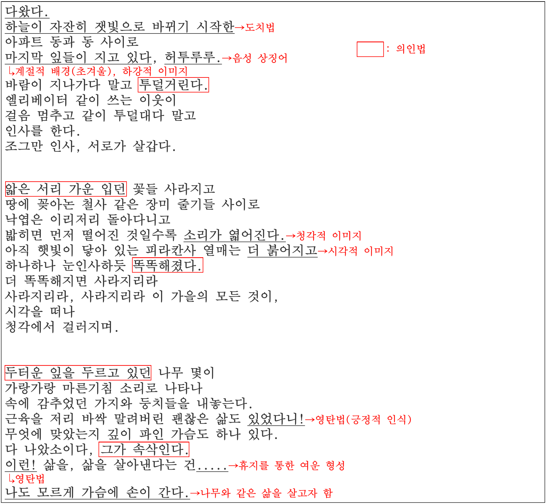 황동규 삶을 살아낸다는 건