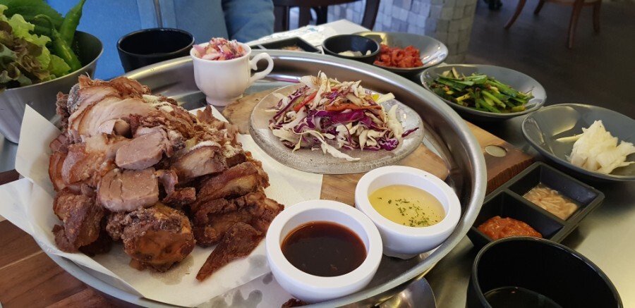  도산공원-삼대족발 스시맛집-시미즈