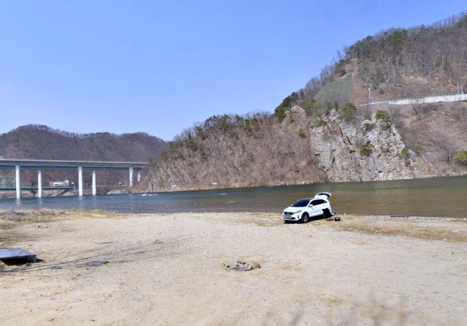  강원도 홍천 마곡유원지 노지캠핑 차박 가능한곳