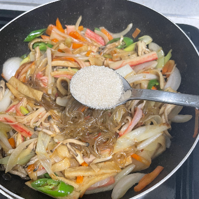 설탕생수부추넣기