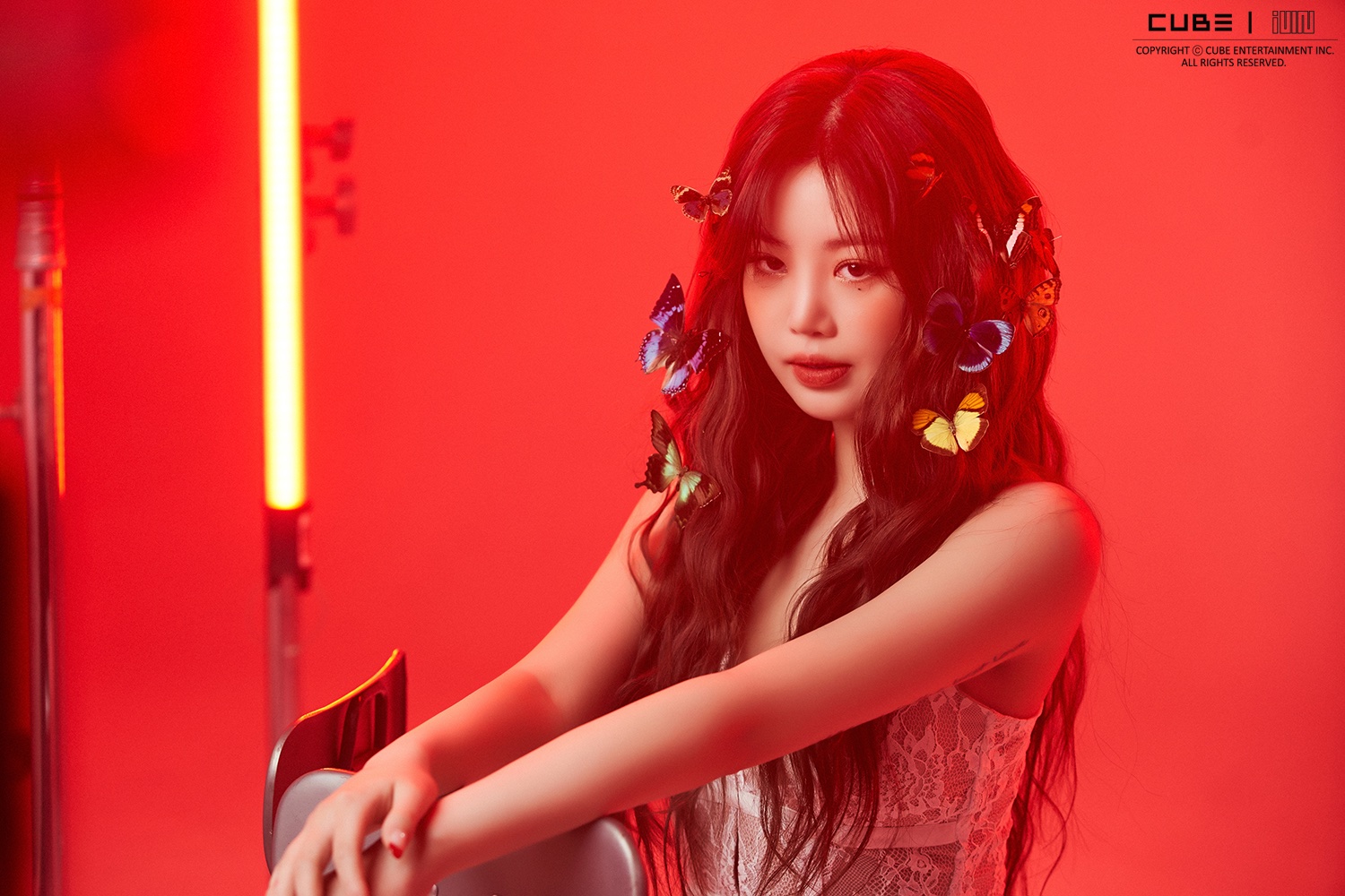  여자아이들 수진 사주없이 보는 관상 (도화살, 눈물점, 절세미녀 아닌 도화관상)