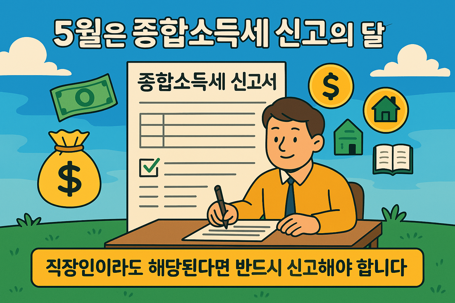 5월은 종합소득세 신고의 달