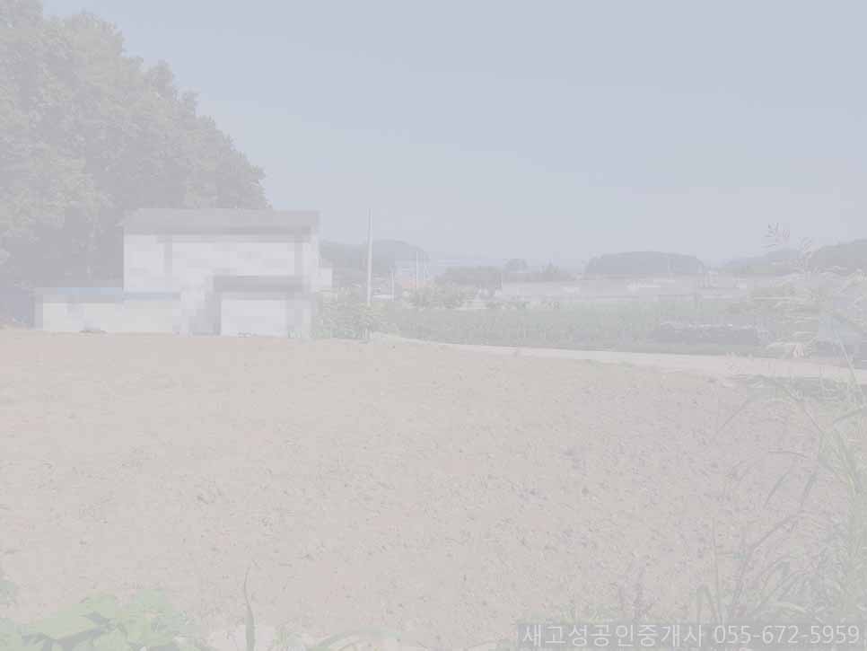  (매매완료) 경남고성부동산(토지) 하일면 바닷가 인근 바다뷰 전원주택지 1322(400) 땅 매매