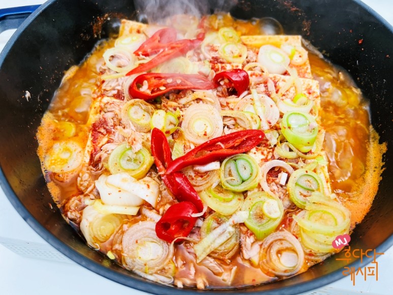 간장두부조림 레시피 캔참치 요리 백종원 두부조림 양념장 만들기 4