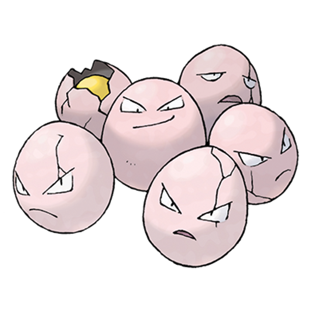  [포켓몬도감]  No. 102 아라리 Exeggcute #102